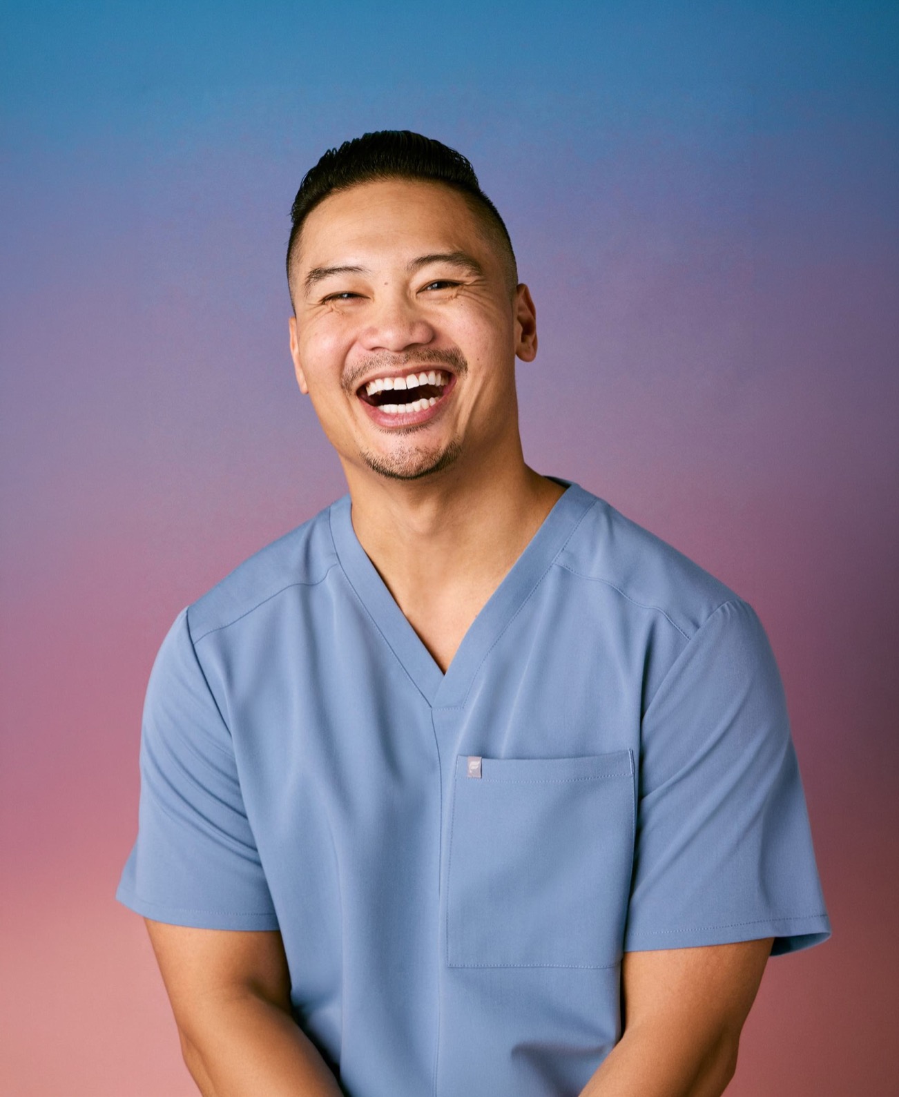 Nursing professional at work